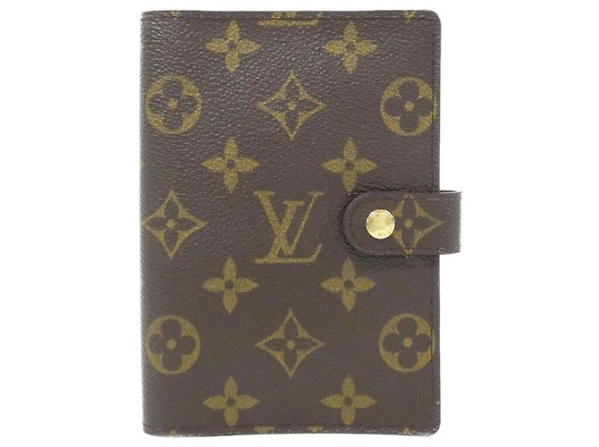 Louis Vuitton Monogram Agenda PM R20005 Organizer Brown