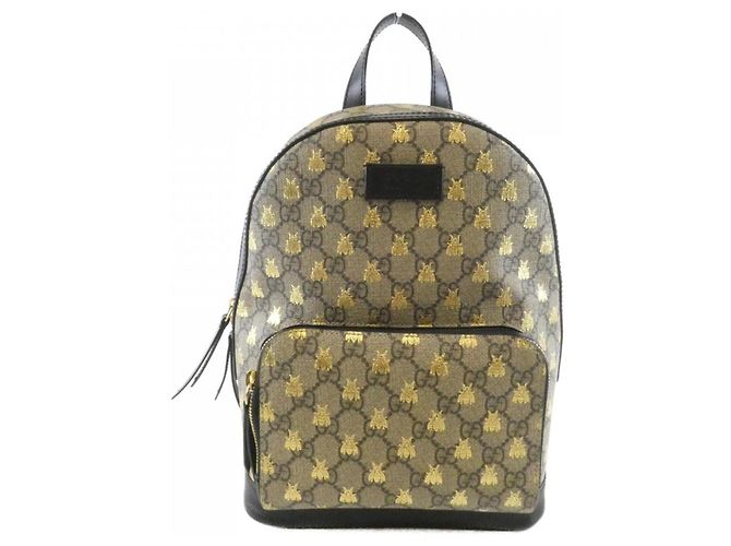Gucci 427042 9N0AG Backpack Black Beige