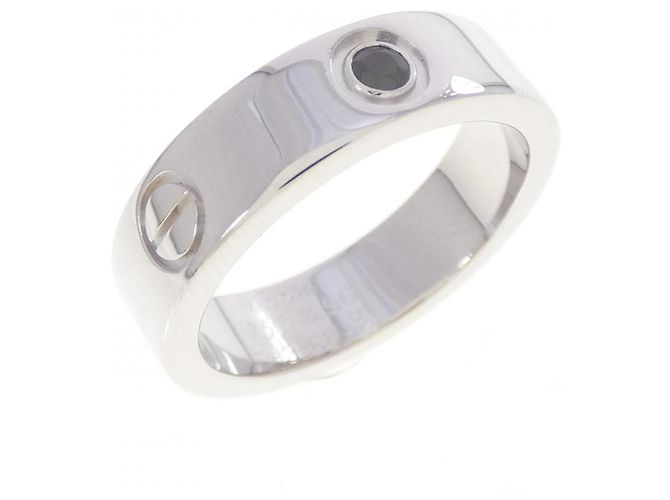 Cartier Love Ring mit schwarzem Saphir