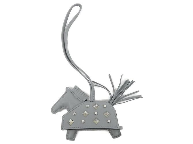 Hermès Hermes Rodeo Robeo Lock PM Acessório Chaveiro Marrom
