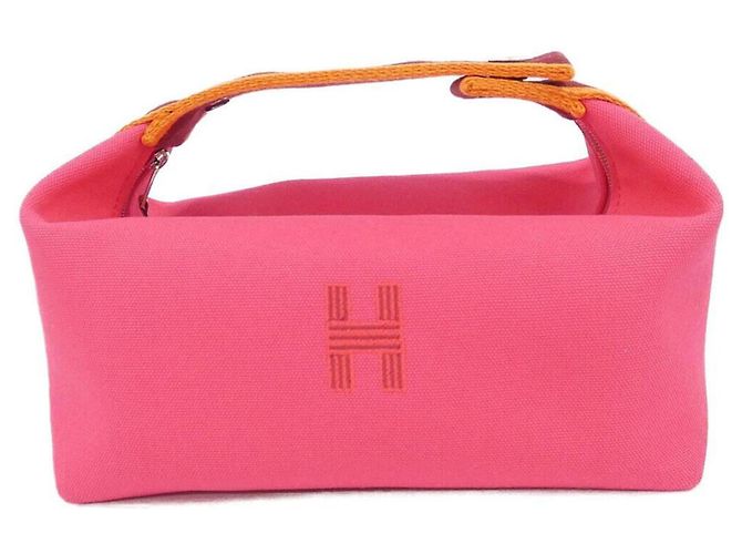 Hermès Pochette borsa Hermes Bride à Black PM Rosa
