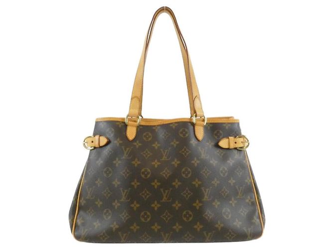 Sac à main Louis Vuitton Monogram Batignolles Horizontal Marron