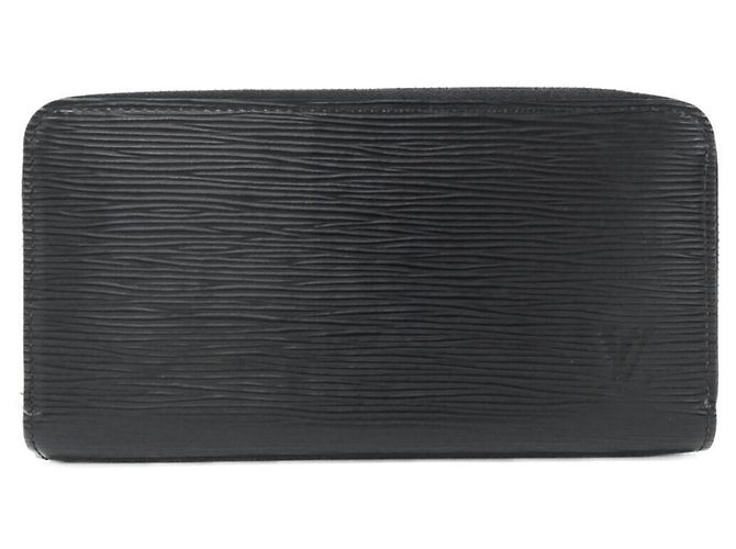 Carteira Louis Vuitton Epi Zippy Preto