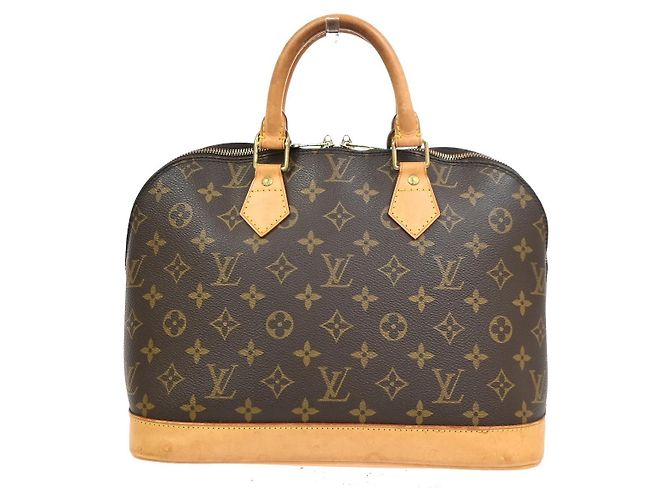 Louis Vuitton Alma Monogram PM Castaño