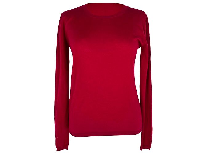 Miu Miu Pullover aus rotem Kaschmir 
