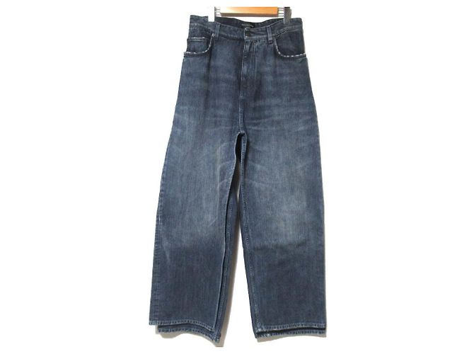 Balenciaga DOUBLE SIDE PANTS Pantalones vaqueros Azul