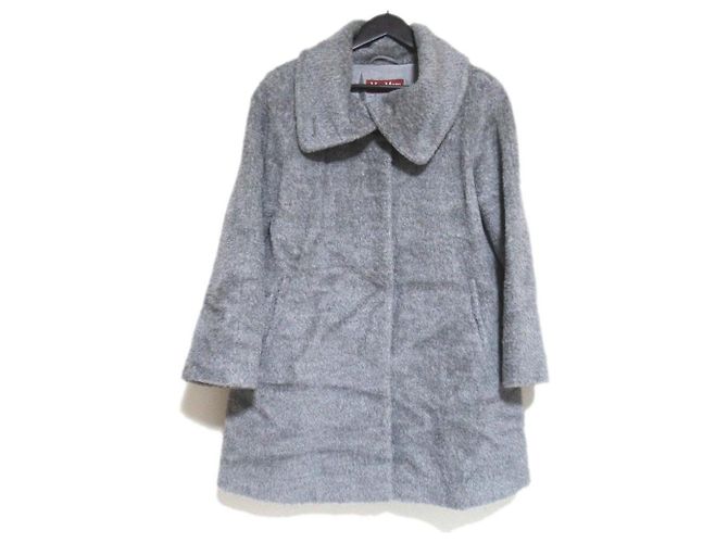 Max Mara STUDIO Alpaca Wool Coat Brown