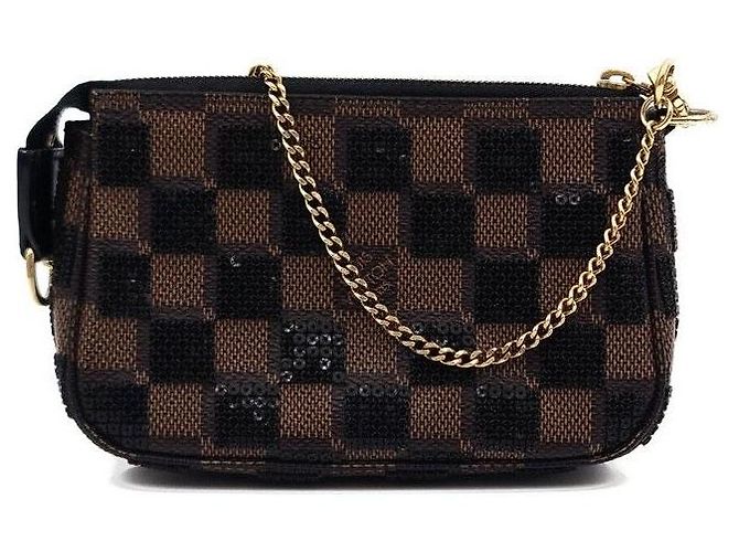 Louis Vuitton Mini Accessorio Damier Sequin