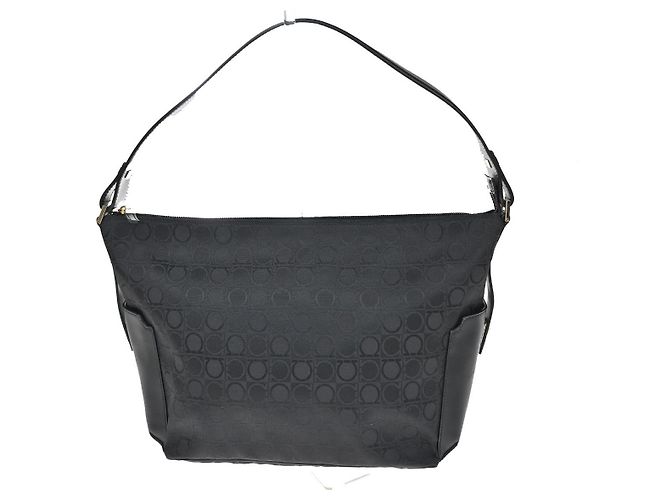 Salvatore Ferragamo Gancini Zip Leather Medium