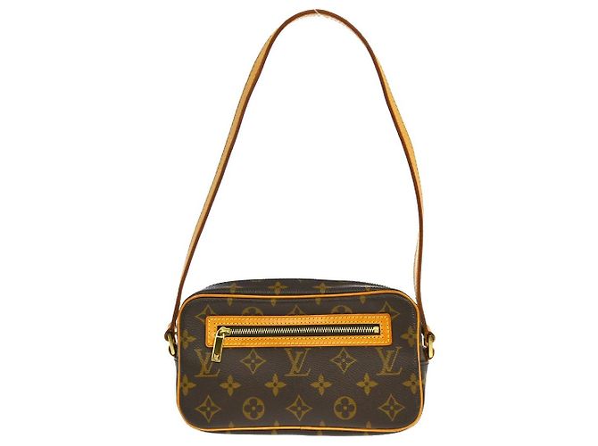 Louis Vuitton Cite Pochette Monogram Canvas Marrone