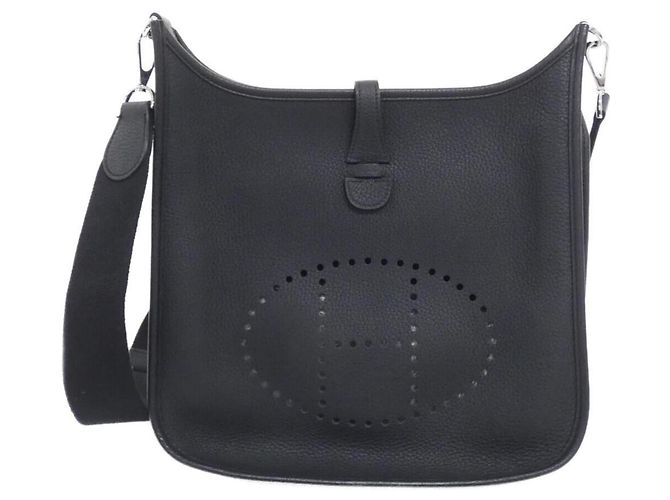 Hermès Borsa a Spalla Hermes Evelyne 3 PM Nero