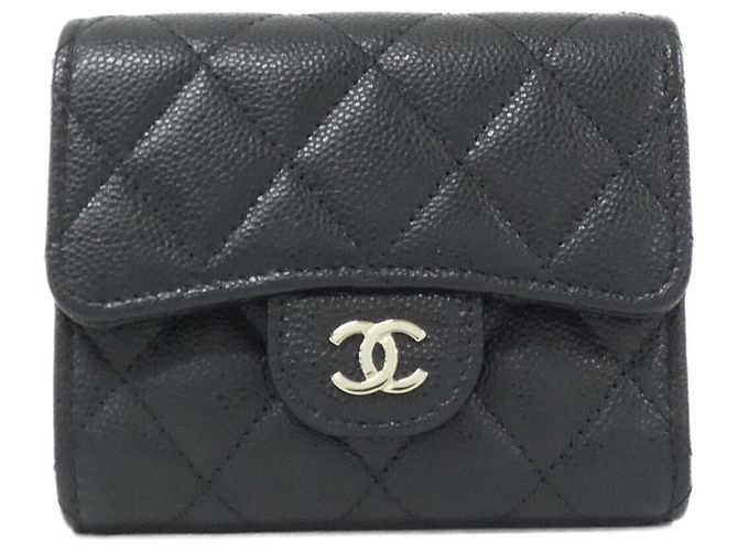 Cartera Chanel Timeless Classic Line AP0229 Negro Burdeos