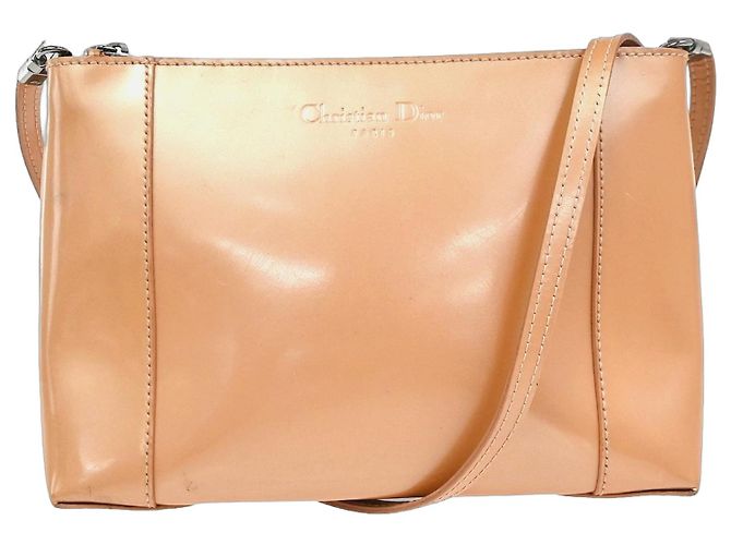 Christian Dior Malice Tote aus Leder Medium Beige