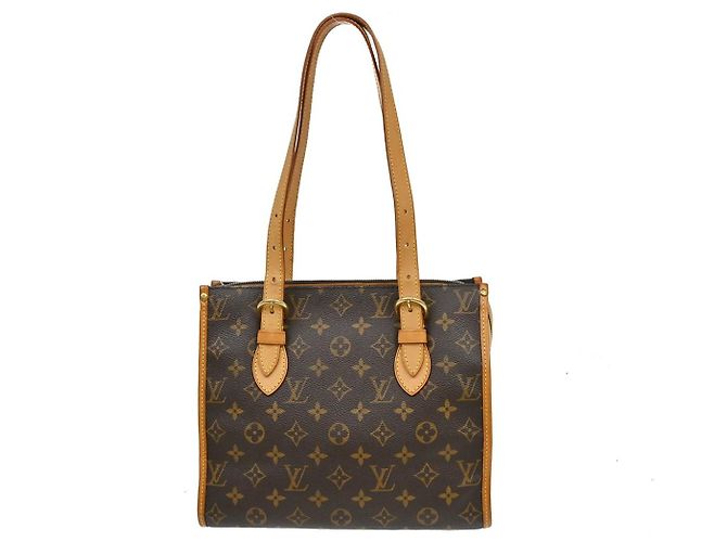 Popincourt Tote Louis Vuitton Monogram Canvas Haut Braun