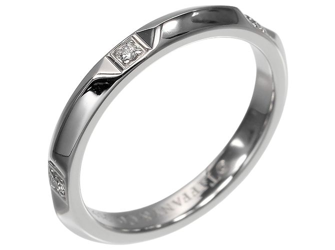 Tiffany & Co. True Band Platino / 5PDiamond Argento