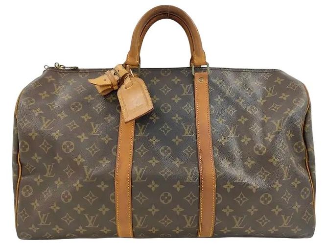 Louis Vuitton Keepall Monogram Canvas 50 Marrom