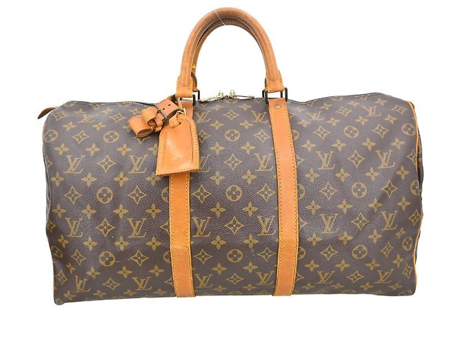 Louis Vuitton Keepall Monogram 50 Brown