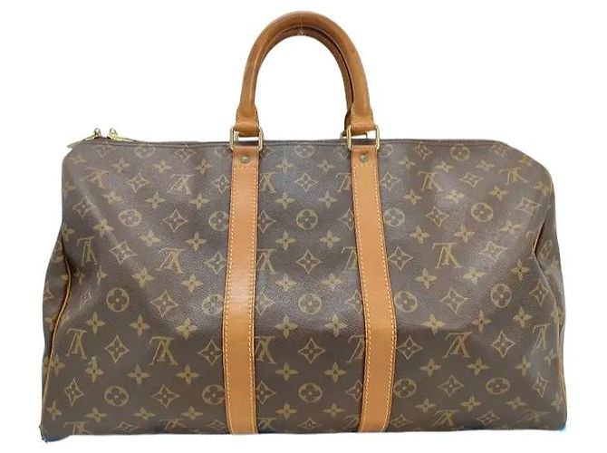 Louis Vuitton Keepall Monogram 45 Marrom