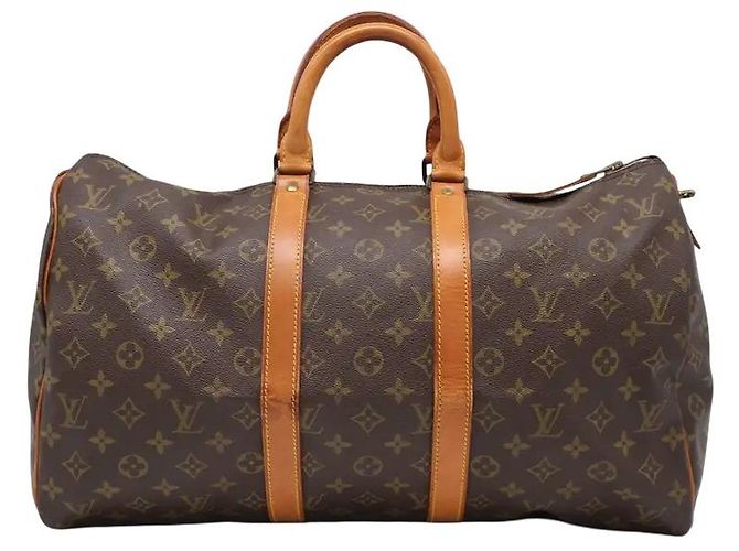 Louis Vuitton Keepall Monogram 45 Marrom