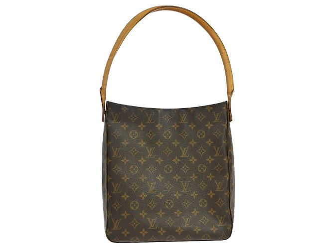 Louis Vuitton Monogram Looping Monogram Canvas GM Brown