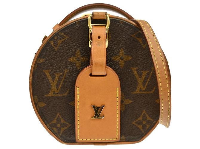 Louis Vuitton Boîte Chapeau Canvas Micro Marrone