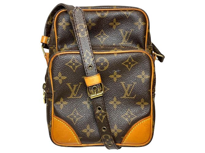 Bolso de Hombro Louis Vuitton Amazon Castaño