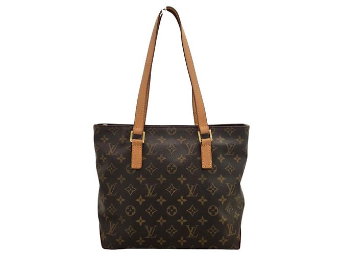 Bolsa Tote Cabas Piano Louis Vuitton Marrom