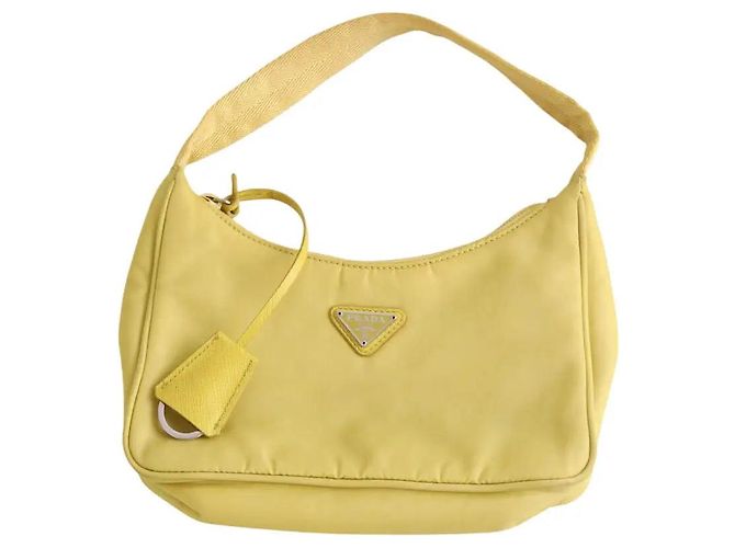 Prada Borsa a tracolla Re-Edition 2005 giallo