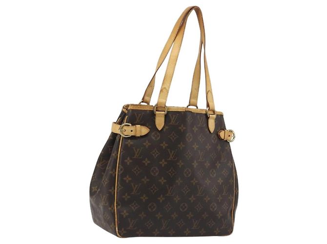 LOUIS VUITTON Tote Verticale Monogram Batignolles M51153 LV Auth BA14659 Monogramma