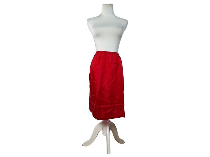 Vintage Yves Saint Laurent Rock Hellrot L