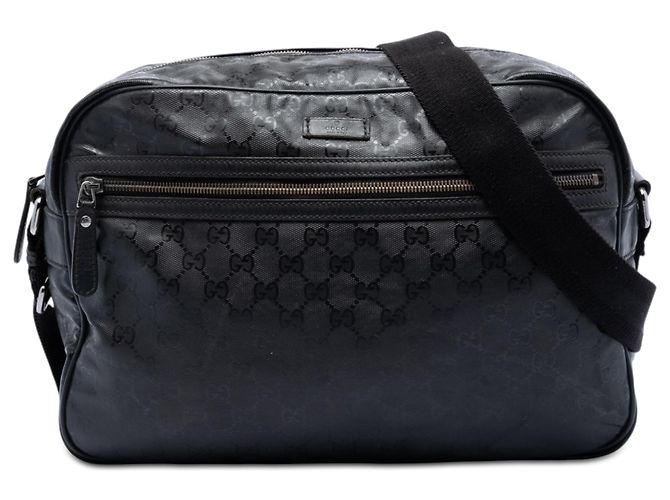 Borsa a tracolla Gucci GG Imprime nera Nero