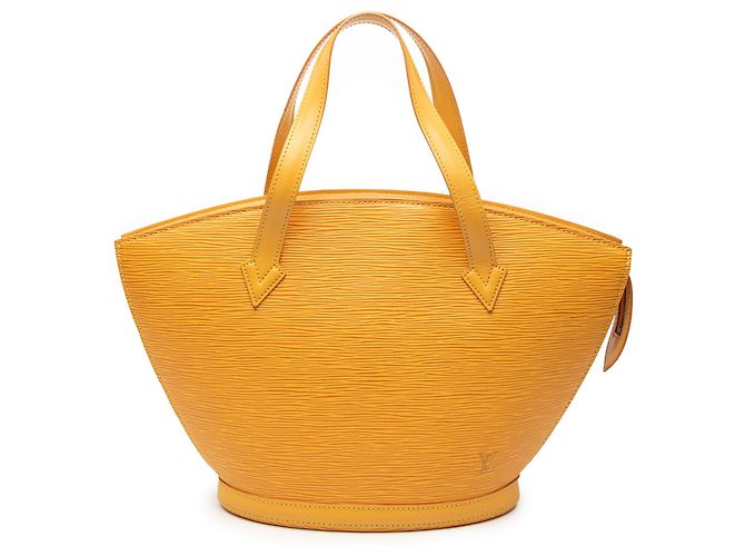 Borsa Louis Vuitton Epi Saint Jacques PM Short Strap Gialla Giallo
