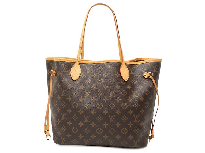 Bolsa Tote Louis Vuitton Monogram Neverfull MM marrom