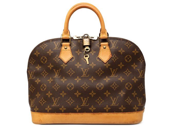 Borsa a mano Louis Vuitton Monogram Alma PM Marrone
