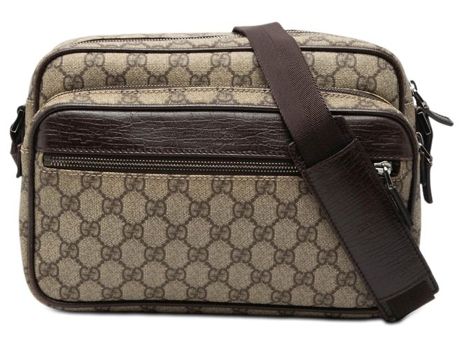 Bolsa transversal Gucci GG Supreme bege
