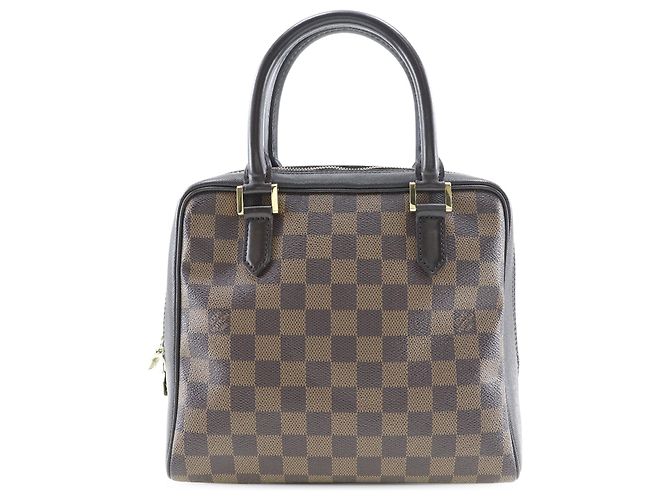 Borsa Louis Vuitton Damier Ebene Brera Marrone