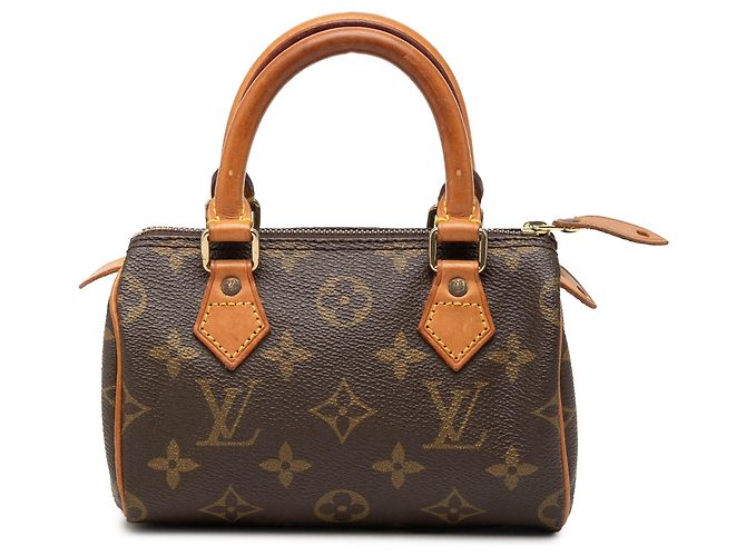 Bolsa Louis Vuitton Monogram Mini Speedy HL marrom