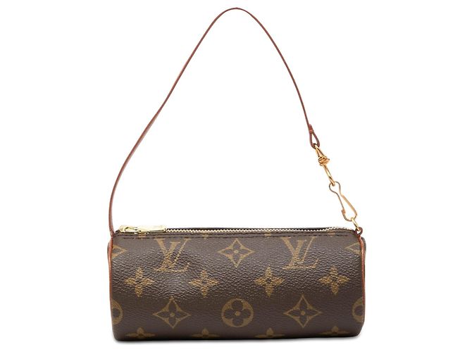 Bolsa Louis Vuitton Monogram Papillon Pochette marrom