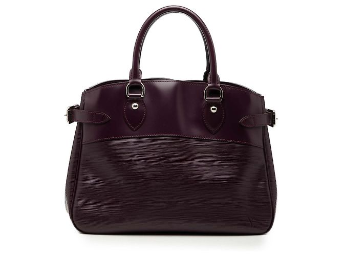 Purple Louis Vuitton Epi Passy PM Handbag