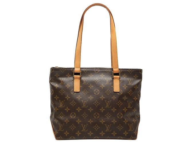 Sac cabas piano Louis Vuitton Monogram marron