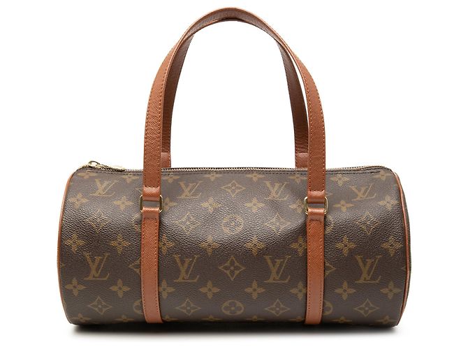 Borsa a mano Louis Vuitton Monogram Papillon 30 Marrone
