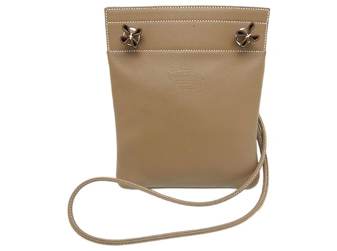 Bolsa Mini Swift Aline marrom Hermès