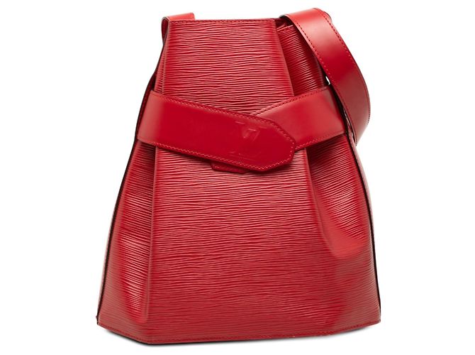 Bucket Borsa a secchiello Epi Sac D Epaule PM rossa Louis Vuitton Rosso