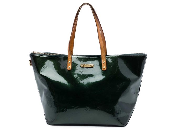 Borsa Louis Vuitton Monogram Vernis Bellevue GM Verde