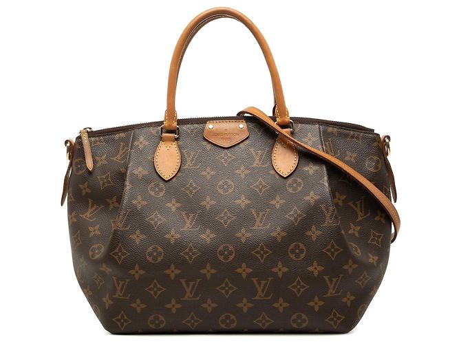 Louis Vuitton Monogram Turenne MM Satchel braun
