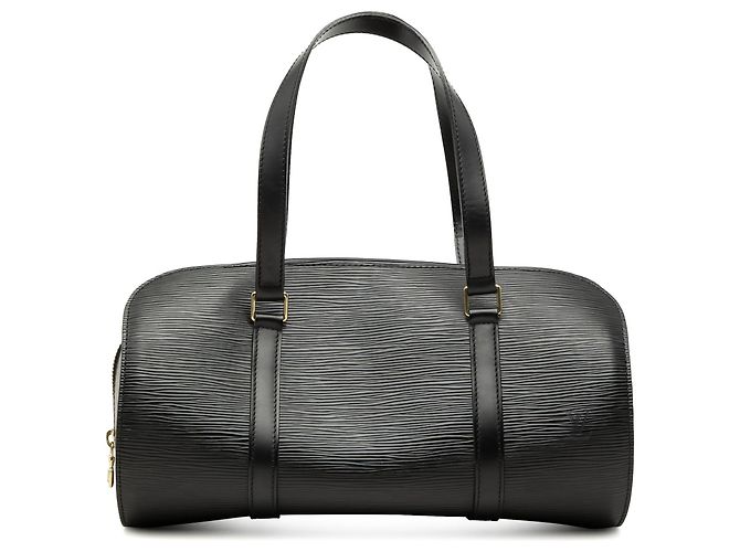 Borsa Louis Vuitton Epi Soufflot nera Nero