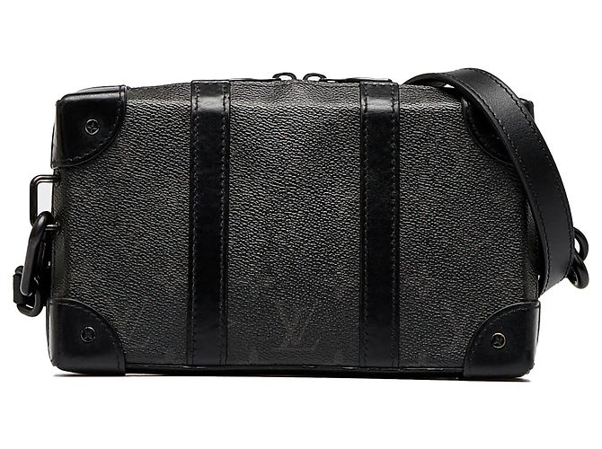 Portafoglio Crossbody Soft Trunk Louis Vuitton Monogram Eclipse Nero