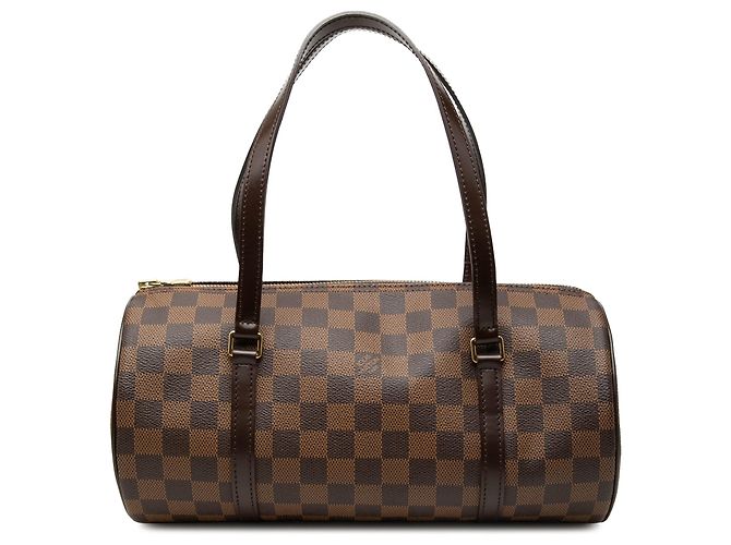 Bolsa Louis Vuitton Damier Ebene Papillon 30 marrom
