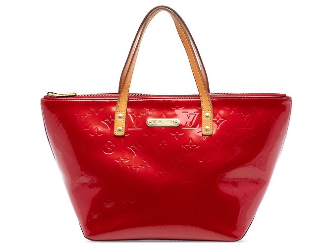 Borsa Louis Vuitton Monogram Vernis Bellevue PM Rossa Rosso