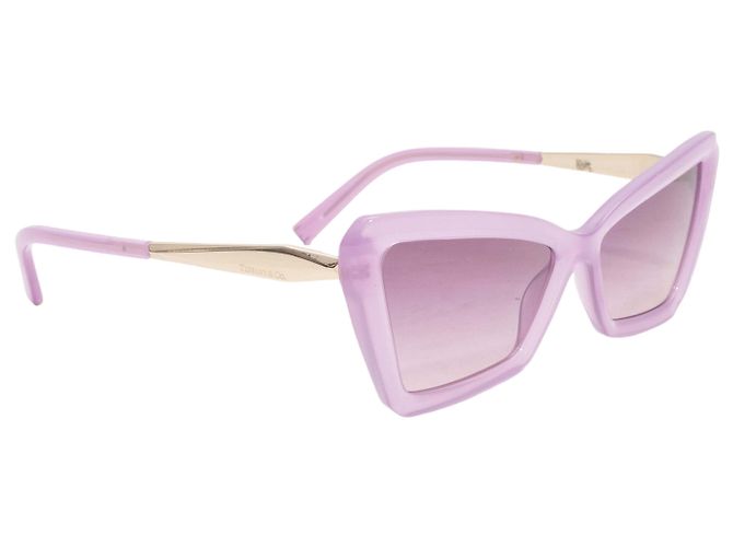 Lilac Tiffany & Co. Angular Cat-Eye Sunglasses Purple